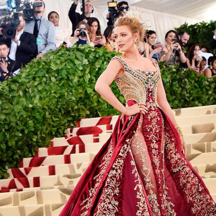 met gala blake lively vestido