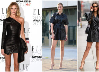 Vestidos de cuero negro: Cómo combinarlos (y acertar)