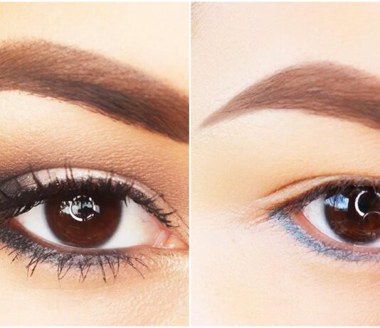 Como maquillar ojos caidos