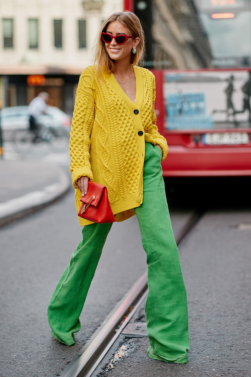 Combinaciones con verde