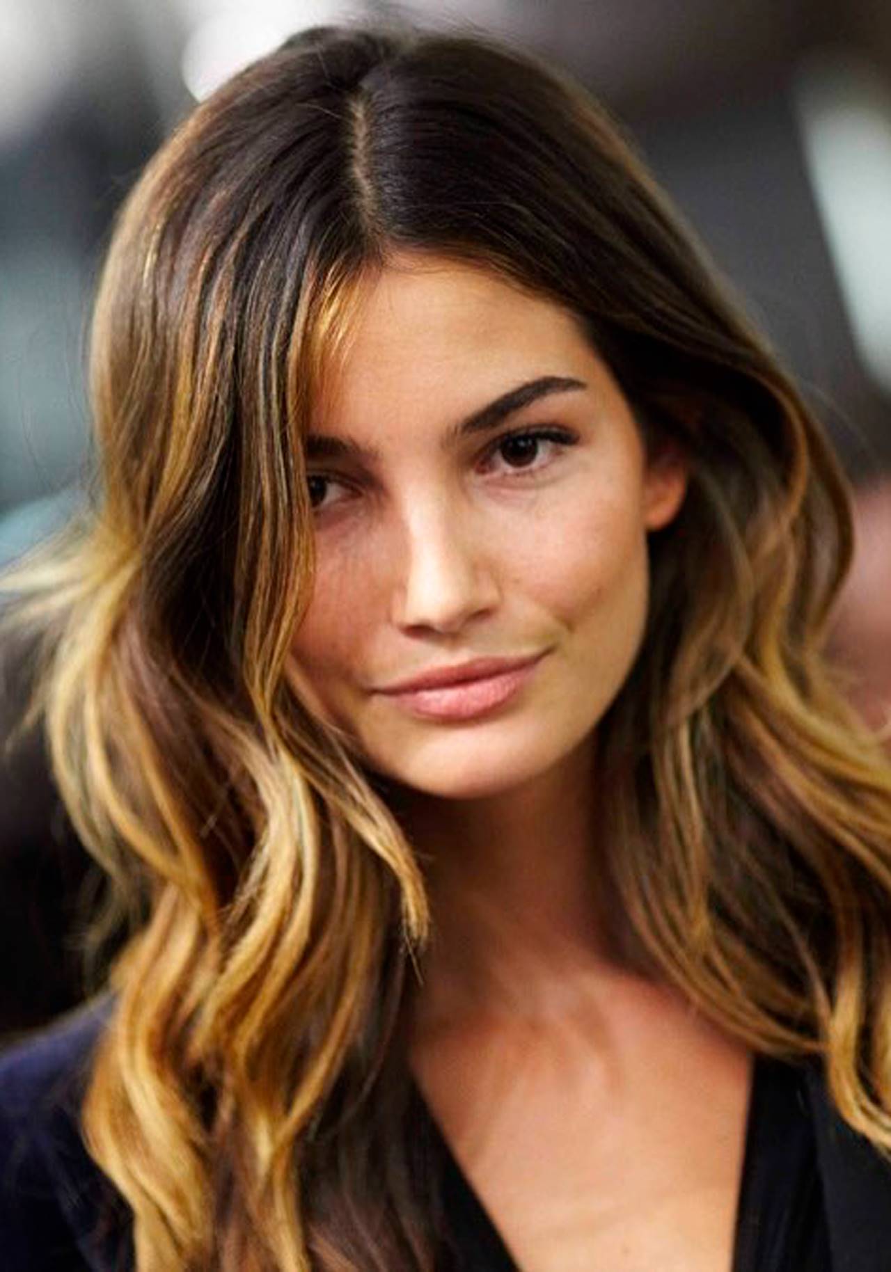 Balayage contouring pelo corto Balayage contouring pelo corto