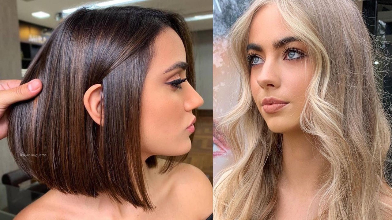 Balayage contouring pelo corto Balayage contouring pelo corto