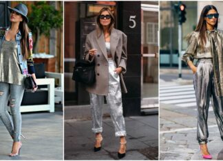 +26 Prendas metalizadas que son pura inspiración Prendas metalizadas