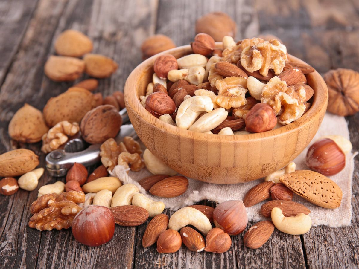frutos secos alimentos para bajar de peso