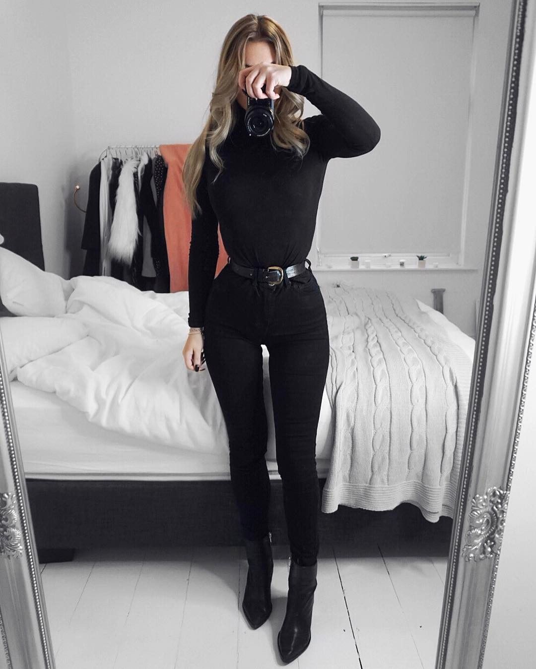 Estilo de ropa negra