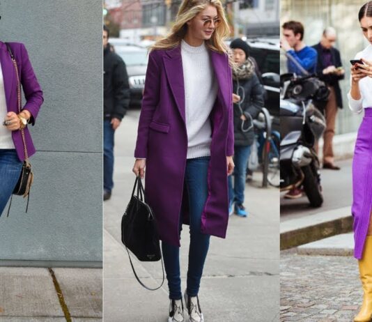 Color que combine con morado